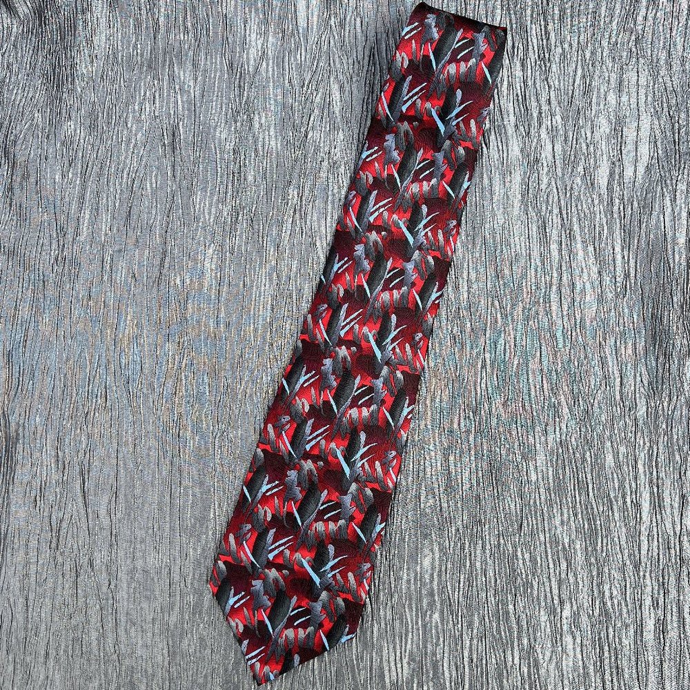 J. Garcia 10th Anniversary Limited Edition 100% silk neck tie Oak Tree 875/1000